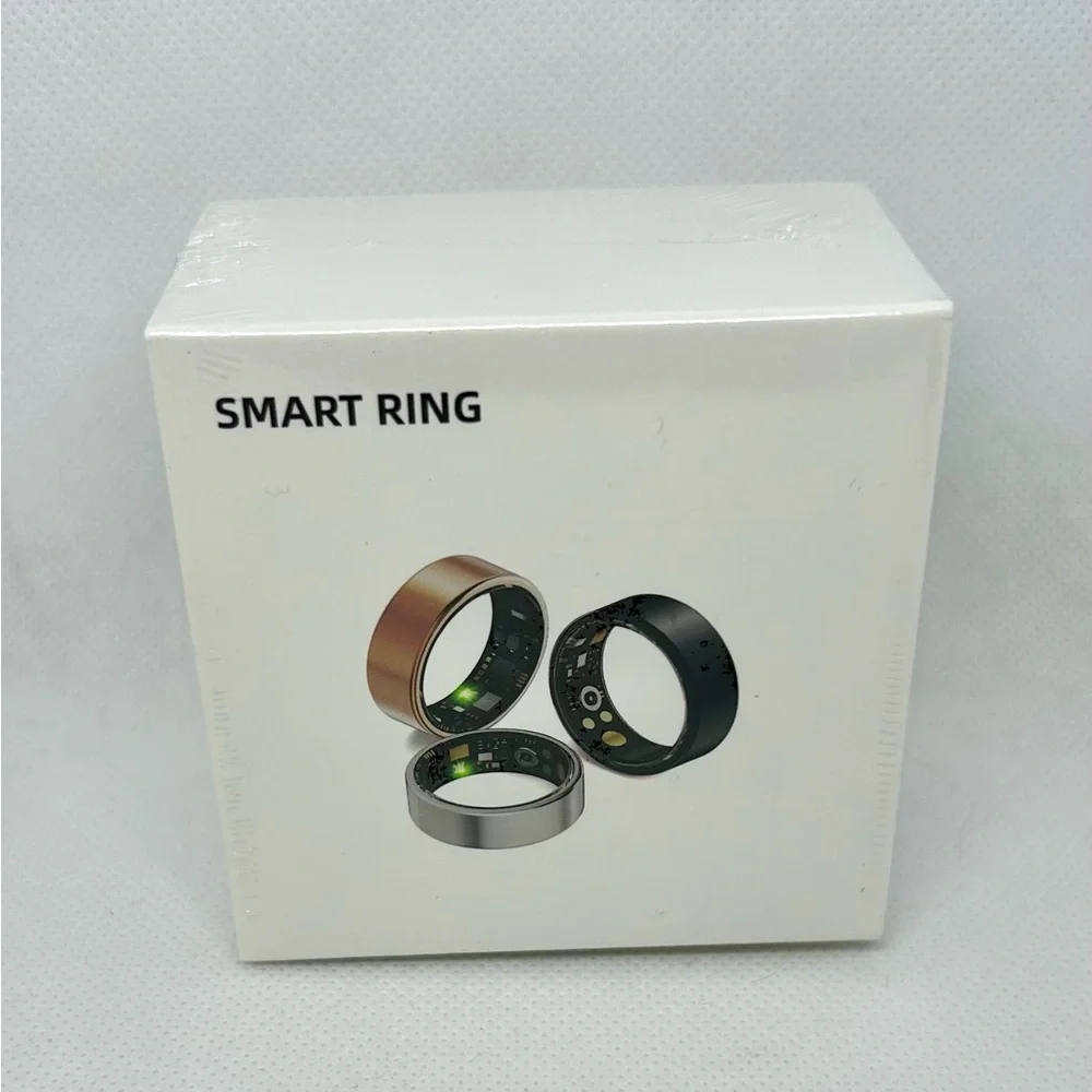 This is a Brand New Smart Ring; Still has Factory Seal. Silver Ring, Size 10